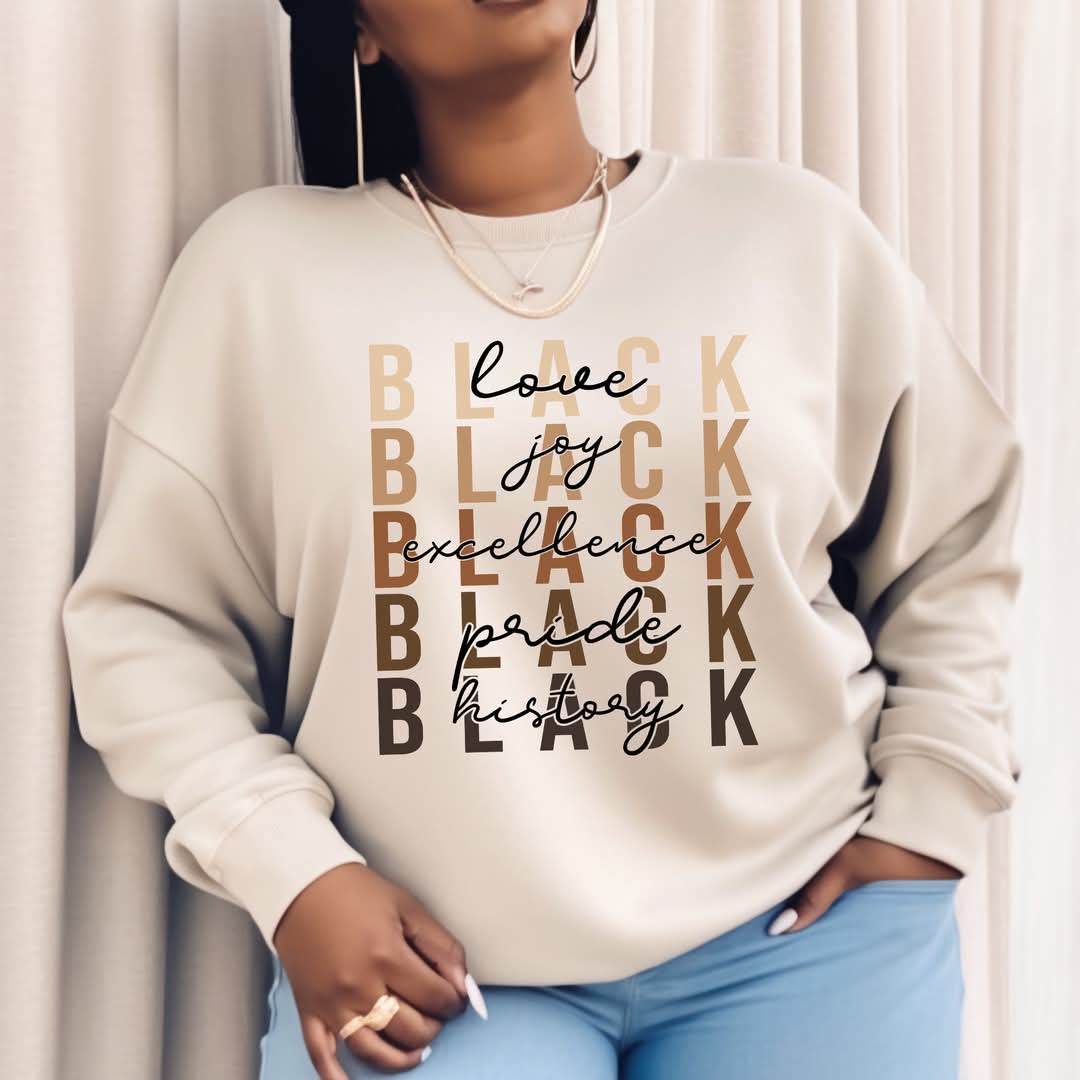 Black Love, Joy, Excellence, Peace, History