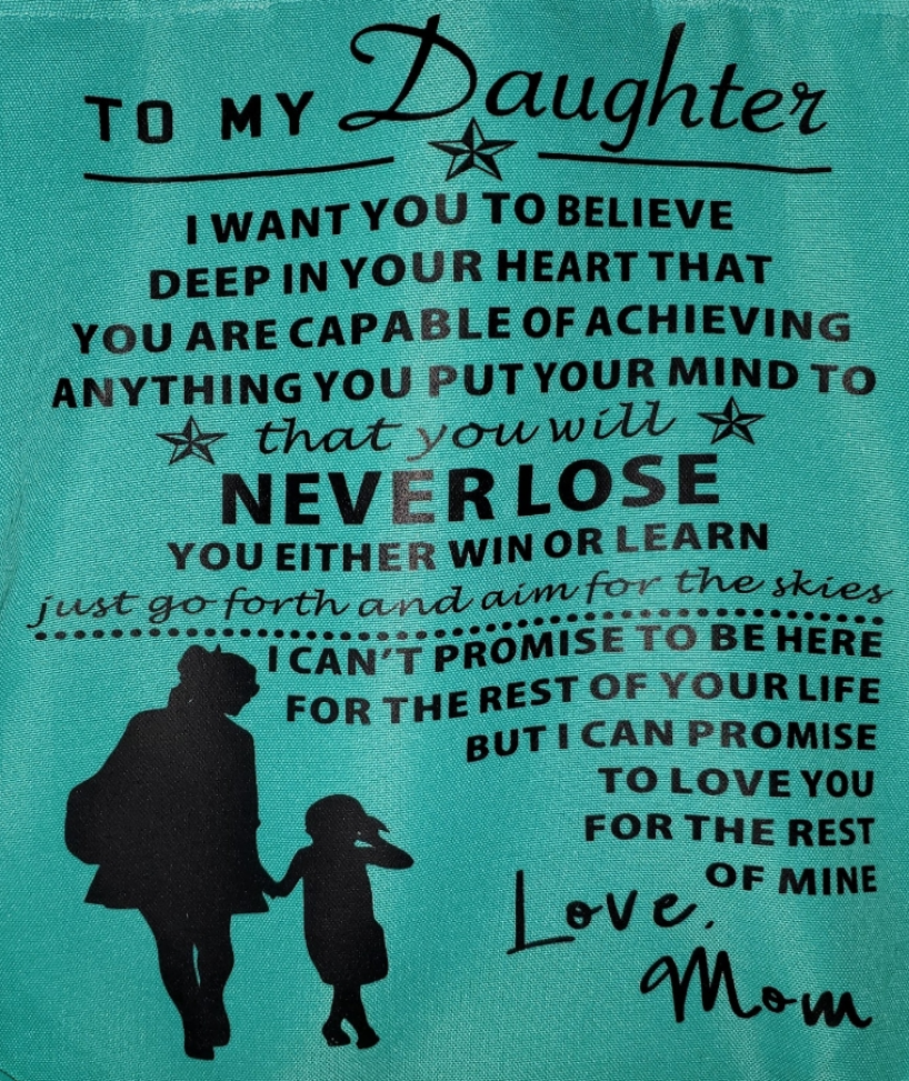 To my daughter
