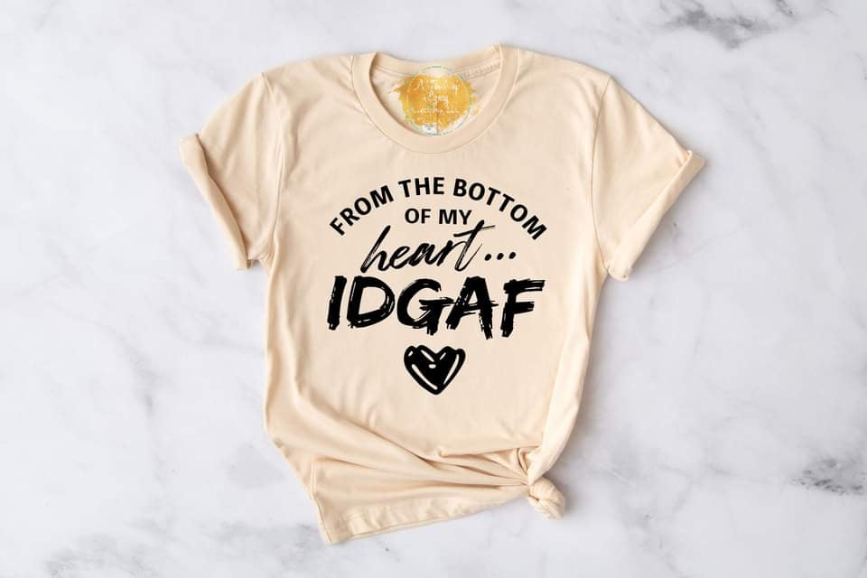 From the bottom of my heart