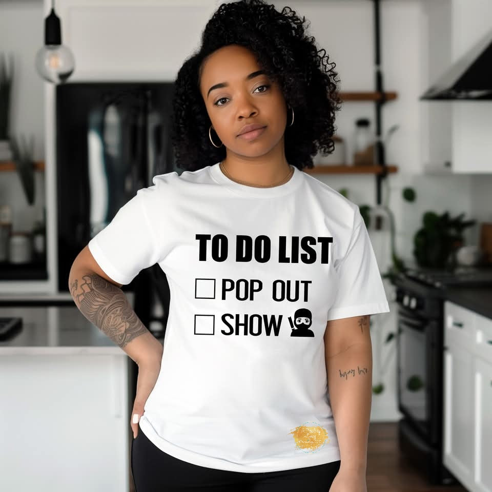 To do List: Pop out and show