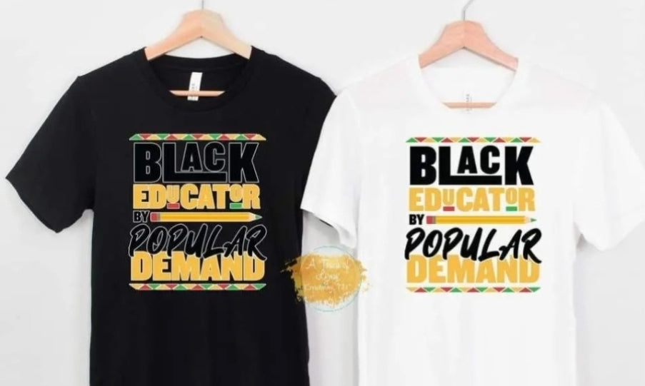 Black Educator By Popular Demand