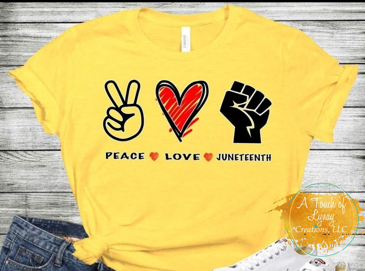 Peace Love Juneteenth