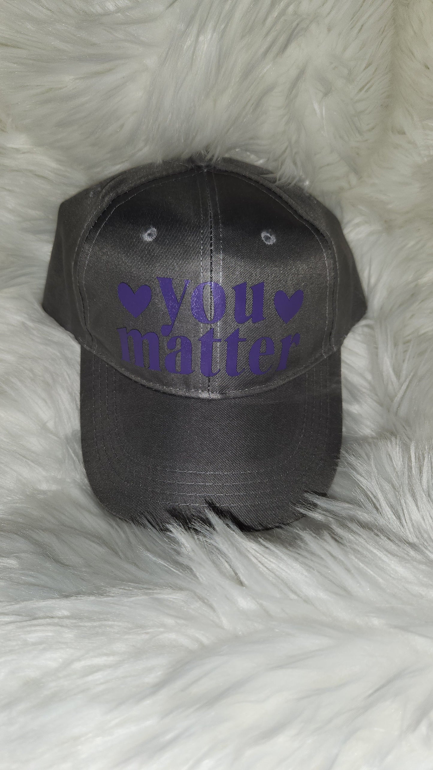 Baseball Hat; Worthy, You Matter