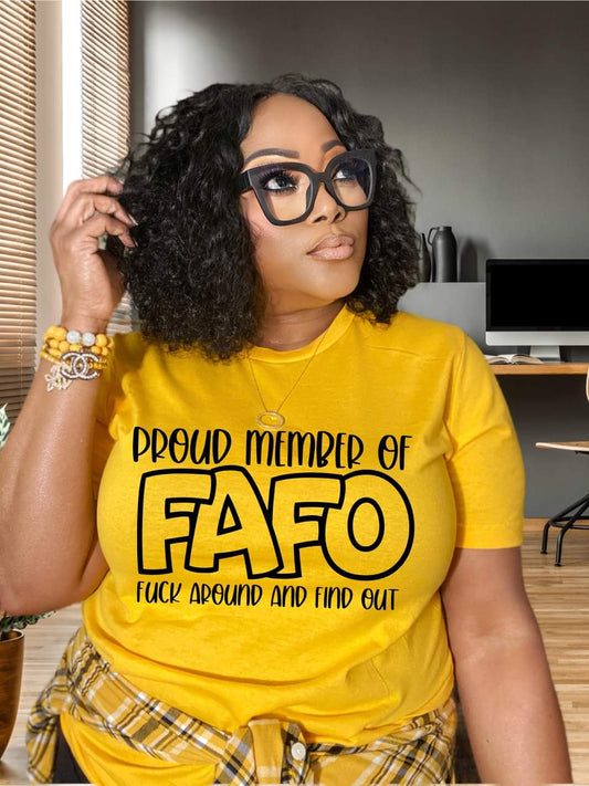Proud member of FAFO