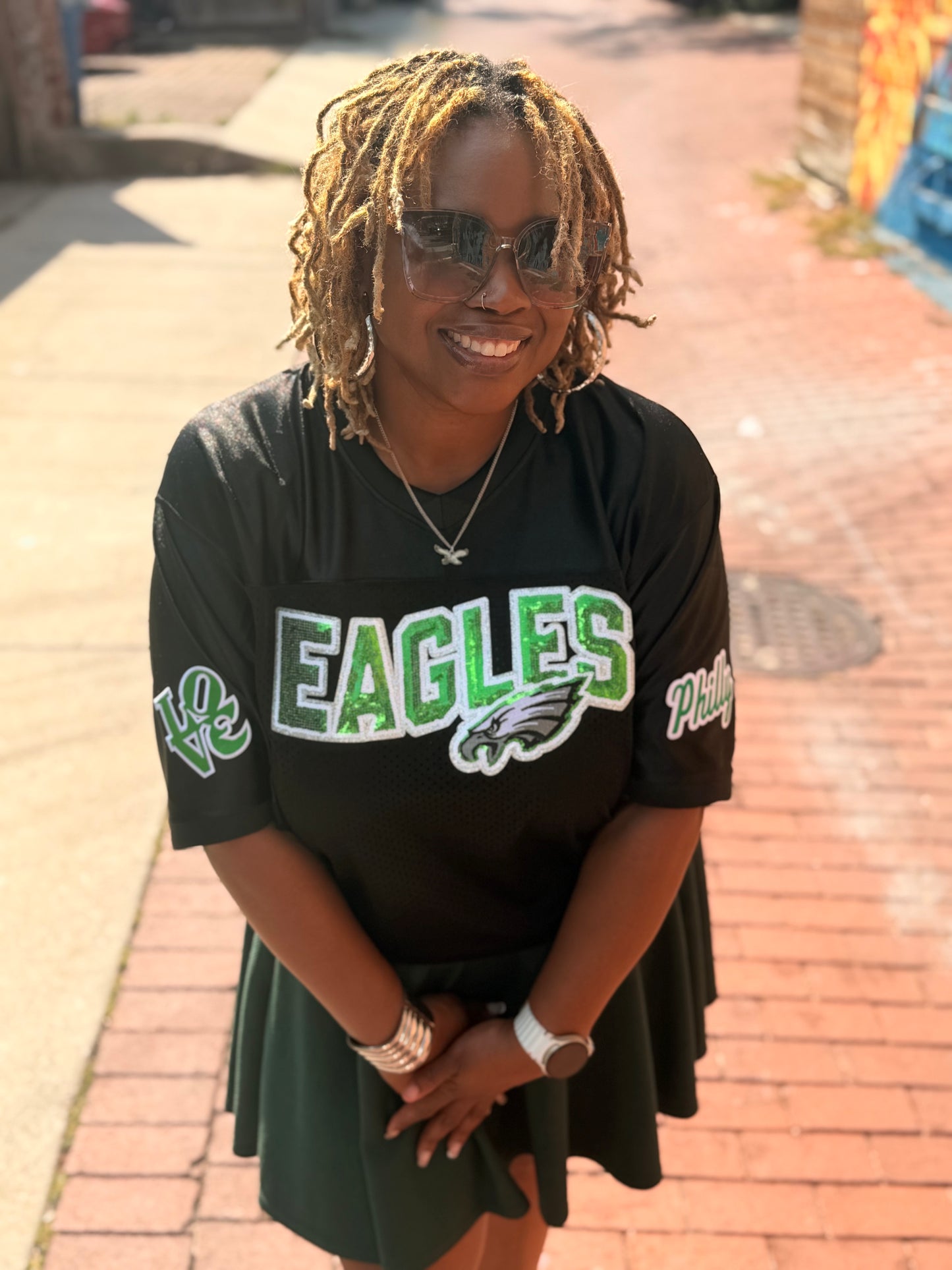 EAGLES custom jersey
