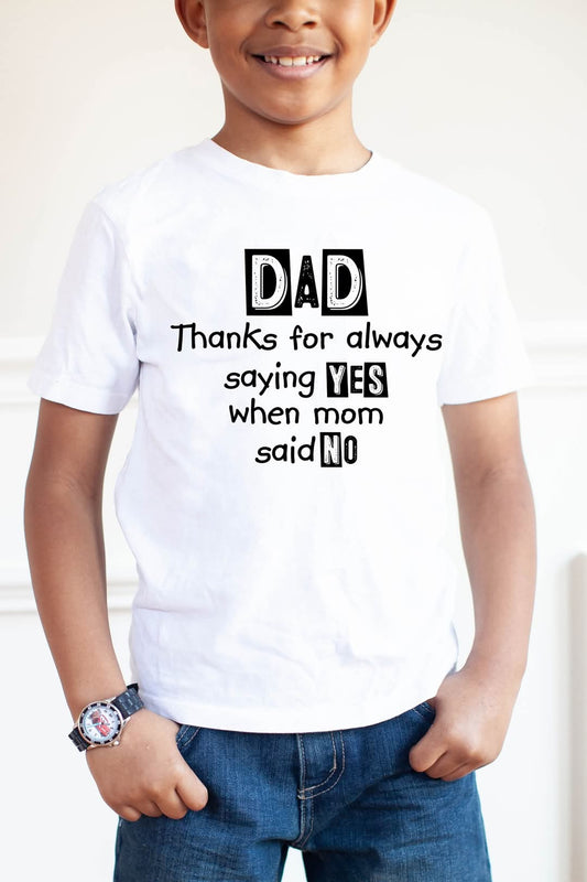 Dad saying YES
