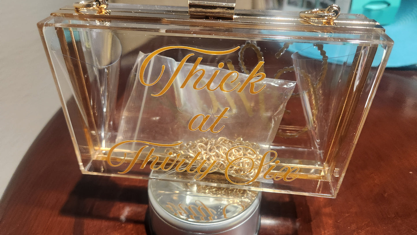 Custom Acrylic Purse