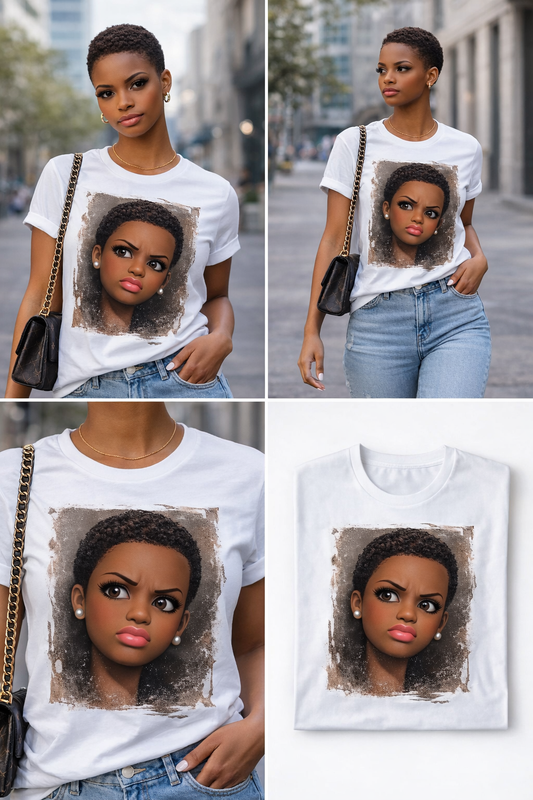 Stank face BALD Barbie