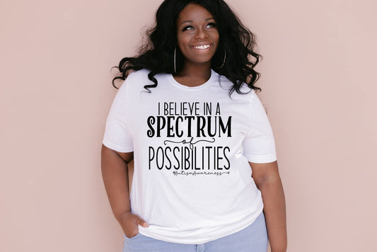 I believe in a spectrum of possibilities