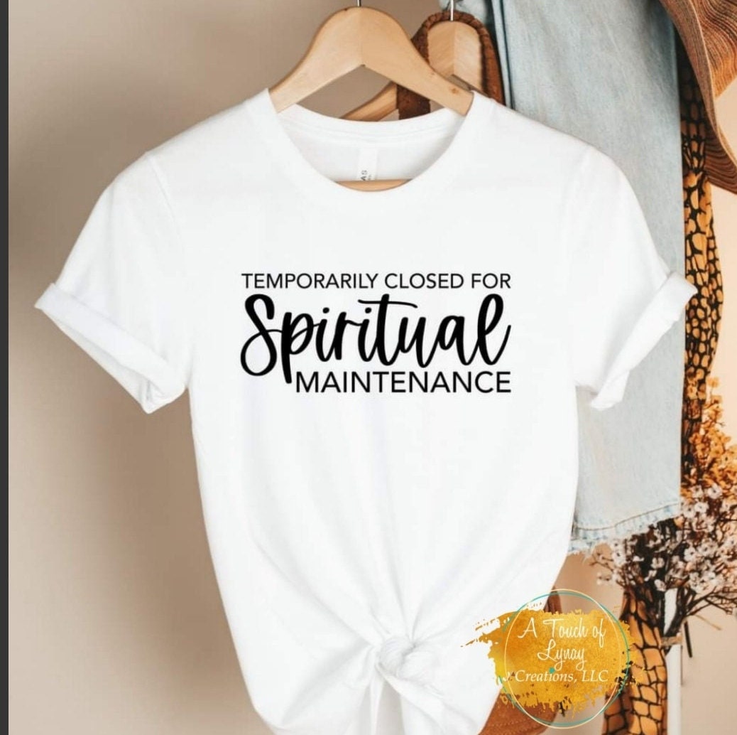 Temporarily closed for spiritual maintenance